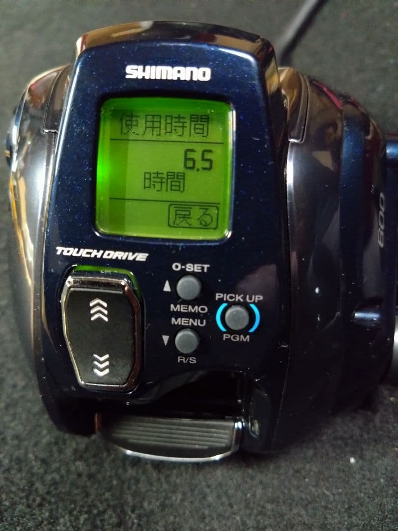 【シマノ】使用1.2km 　極美品　電動リール　20フォースマスター600