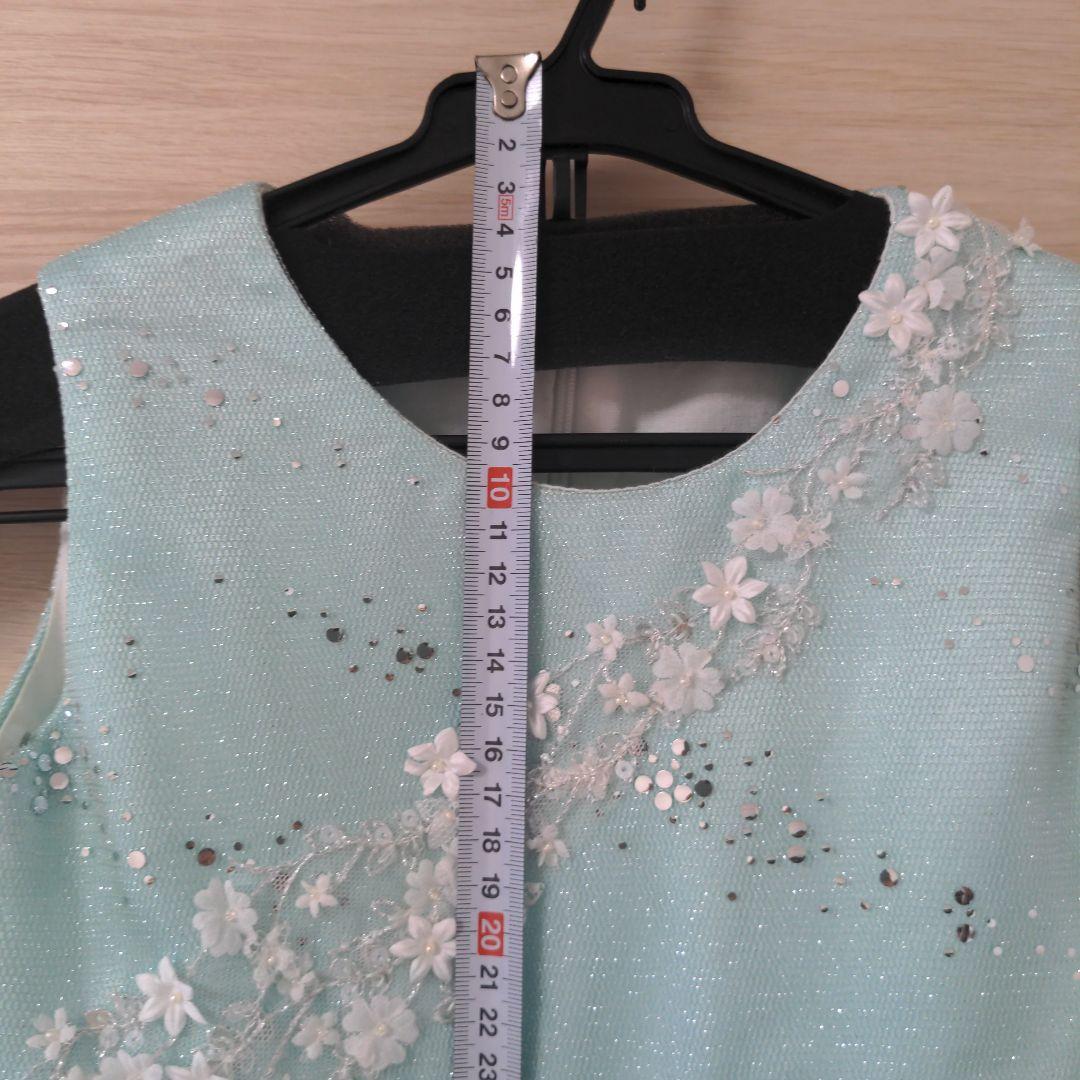 DRESCCO スパンコール装飾ノースリーブドレス