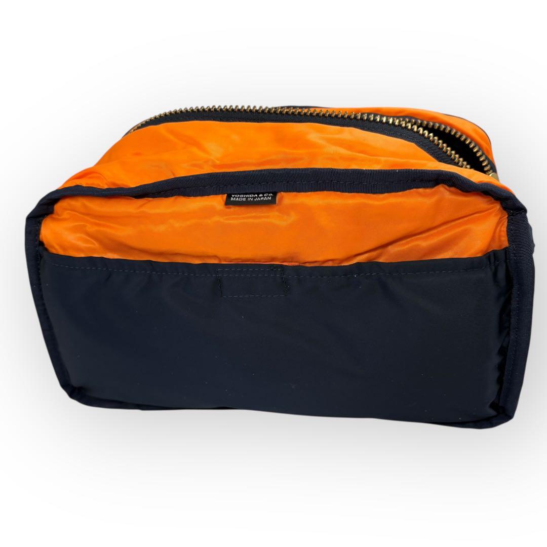 【未使用級・現行】PORTERポーター タンカー ウエストバッグ アイアンブルー