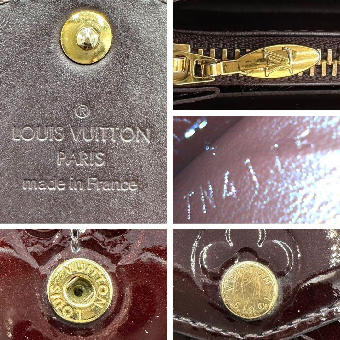 【極美品】ルイヴィトン 新型 サラ モノグラム ヴェルニ アラマントTN4115