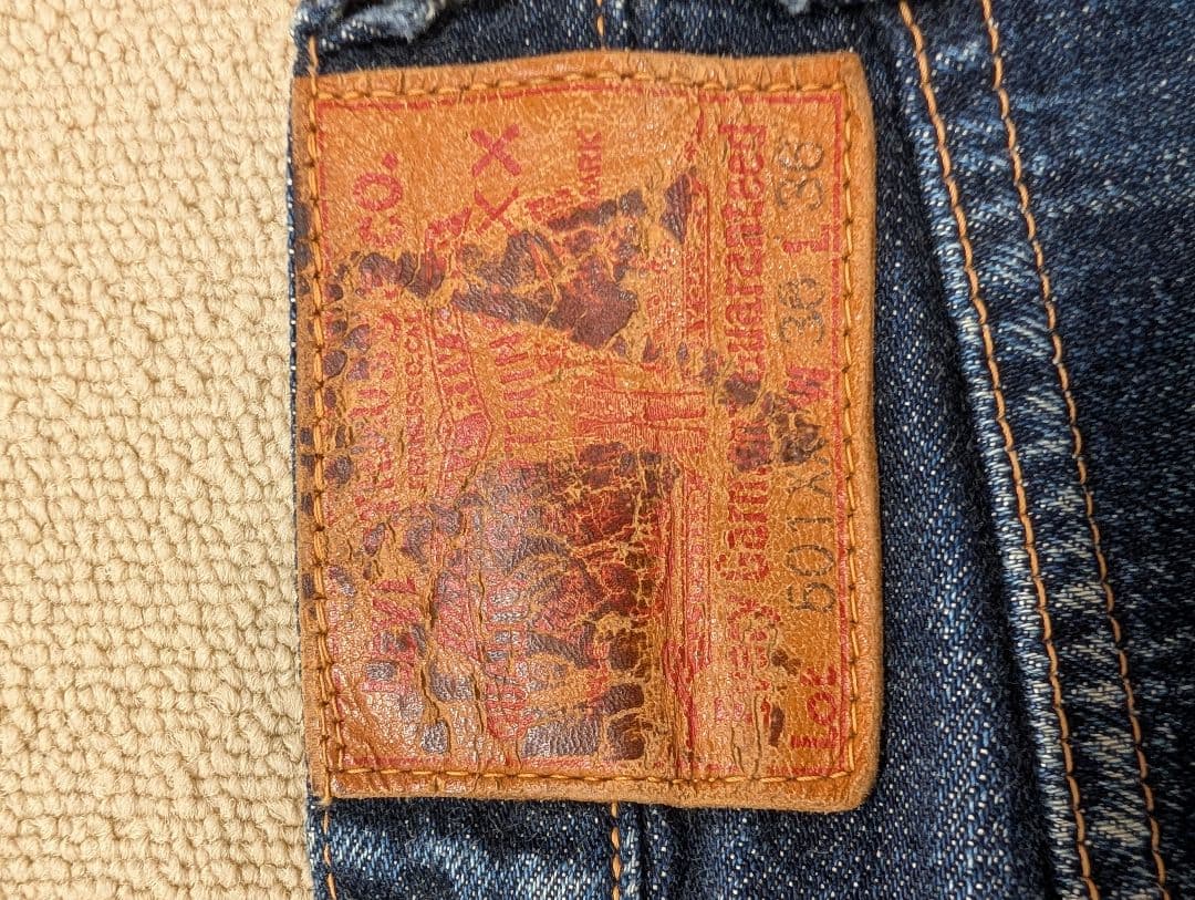 LEVI’S 501XX 66 W36 L36 赤耳 ビッグE　　　 オマケあり