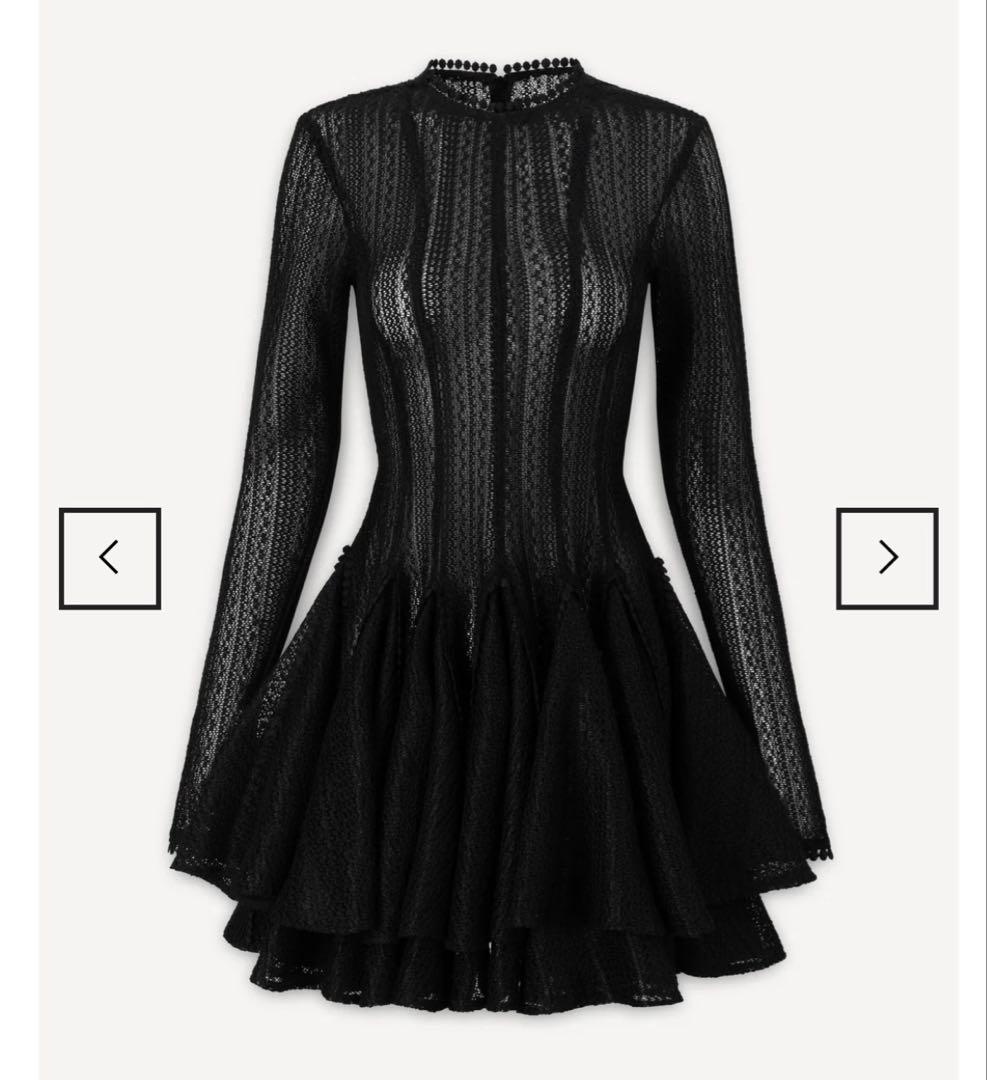 U・x・Uプロフ必読 　GIANA Crochet Mini Dress