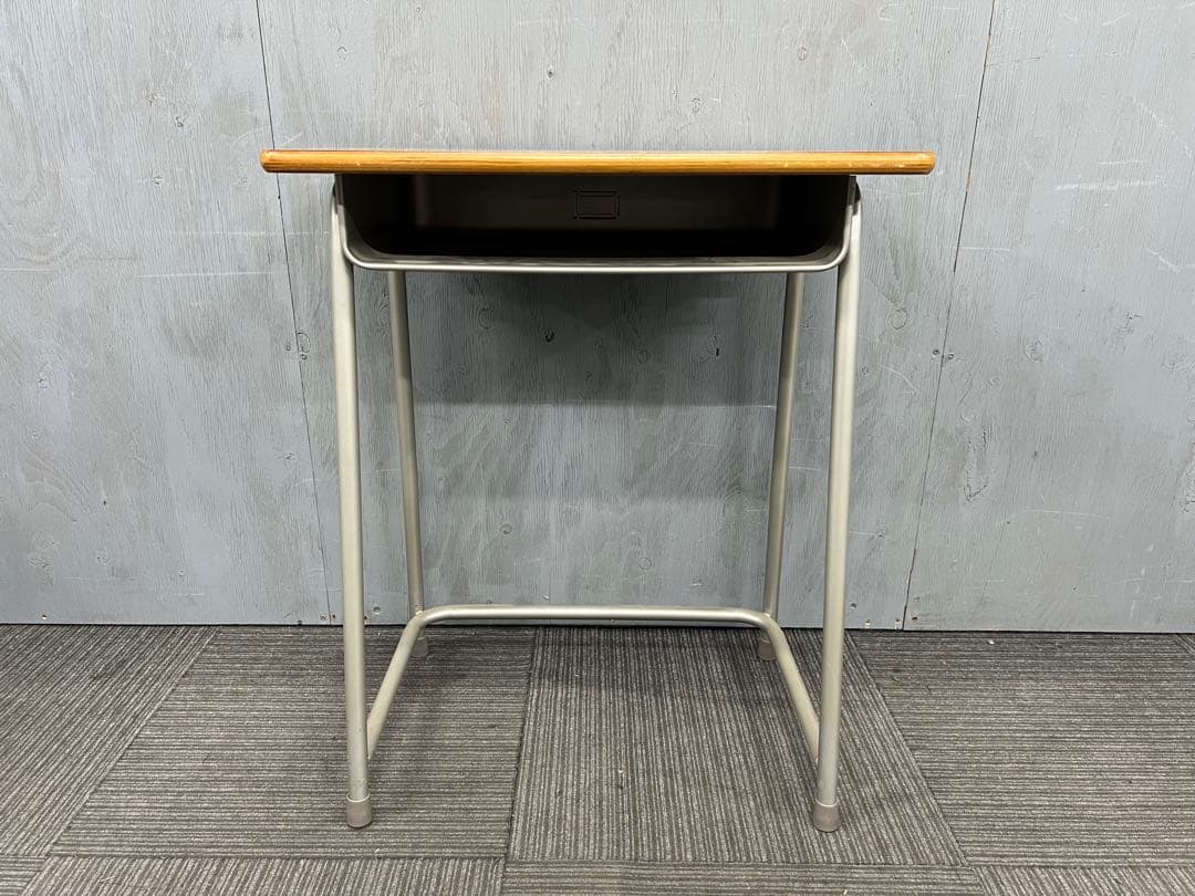 1734◆格安配送地域あり◆チトセ製◆学童机・椅子3組(旧JIS1号)学校学習塾