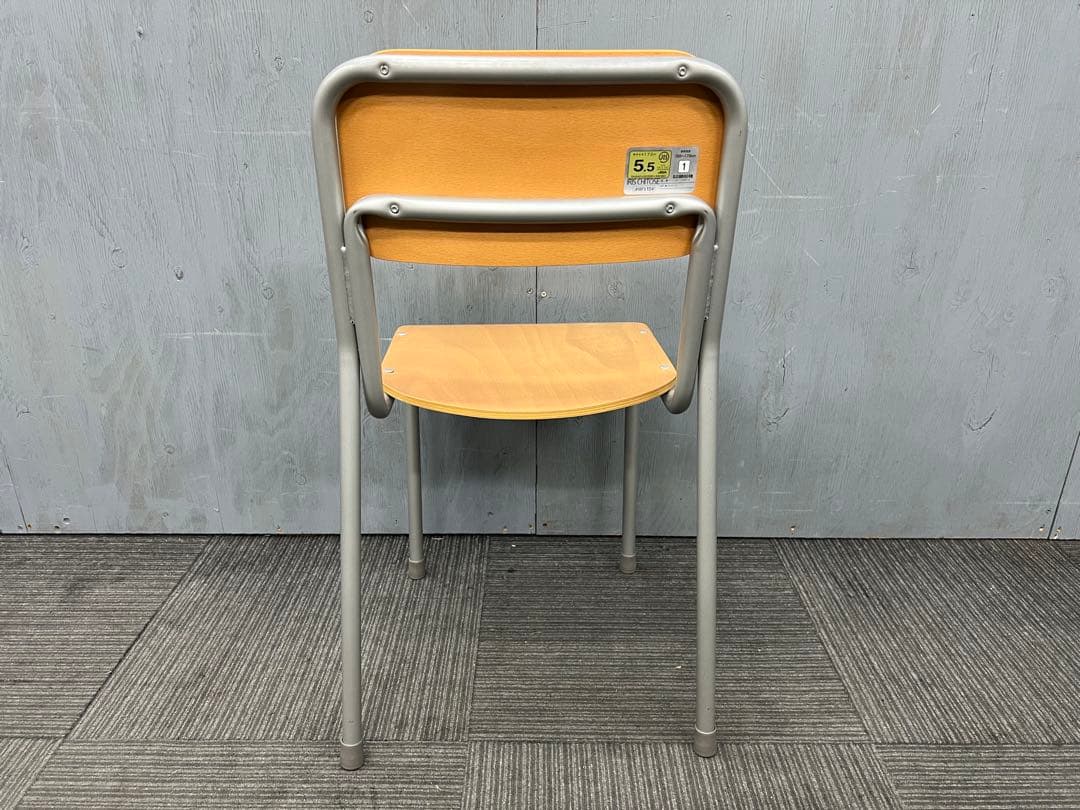 1734◆格安配送地域あり◆チトセ製◆学童机・椅子3組(旧JIS1号)学校学習塾