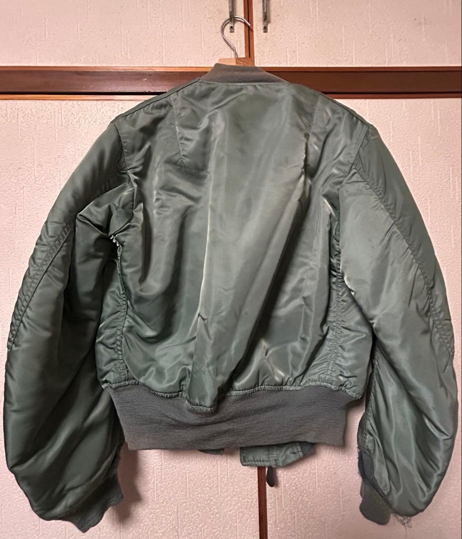 USA製　ALPHA 50s復刻　ma-1 フライトジャケット　y2k