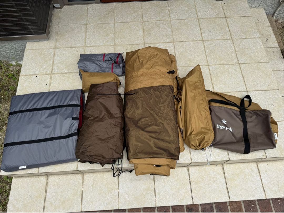 y*u様 スノーピーク エルフィールド　TP880 /純正マット＆グランドシート