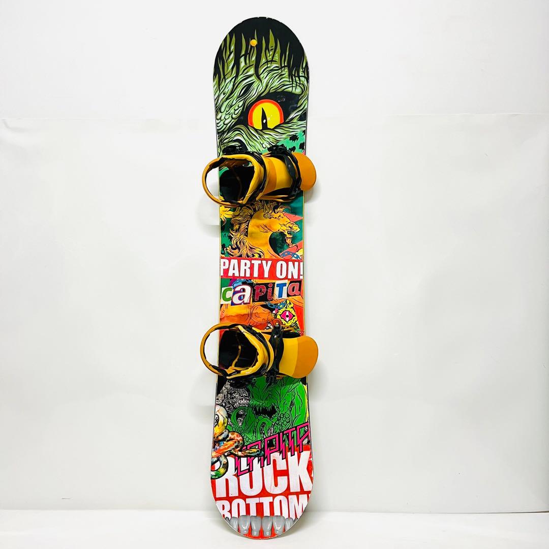 キャピタ　スノーボード　セット　スノボ　フラックス　ビンディング　CAPITA