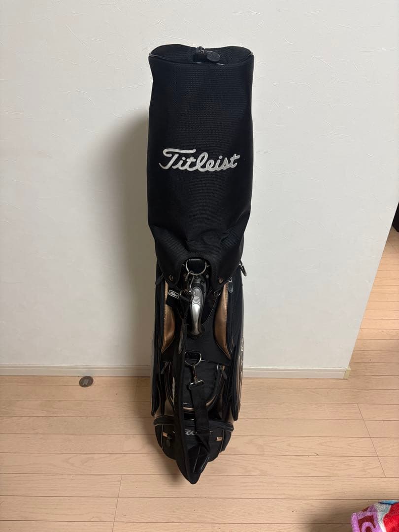 Titleist 黒 キャディバッグ