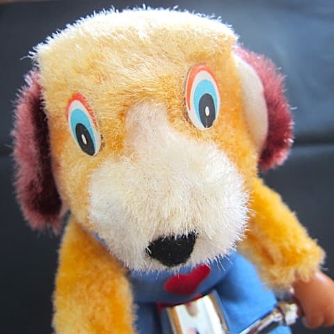 雑貨1063／アルプス Cycling Pup ワンちゃん三輪車 ぜんまい式