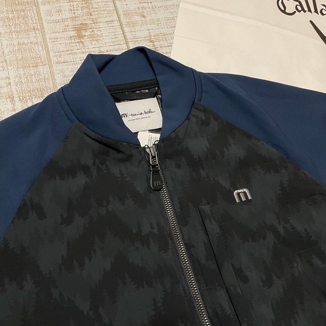 新品 キャロウェイ トラヴィスマシュー ブルゾン 中綿 ネイビー XLサイズ