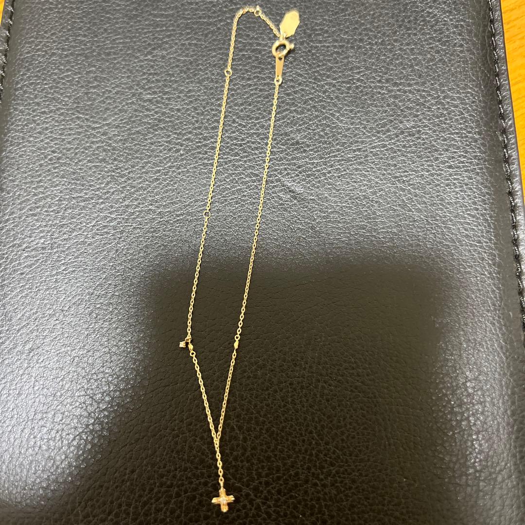 LaditteシンプルK10YGブレスレット