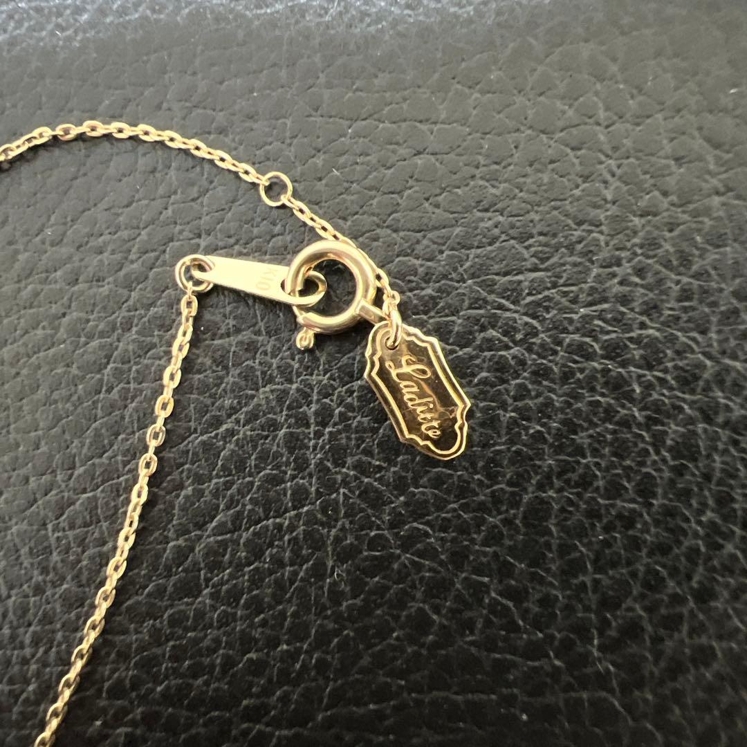 LaditteシンプルK10YGブレスレット