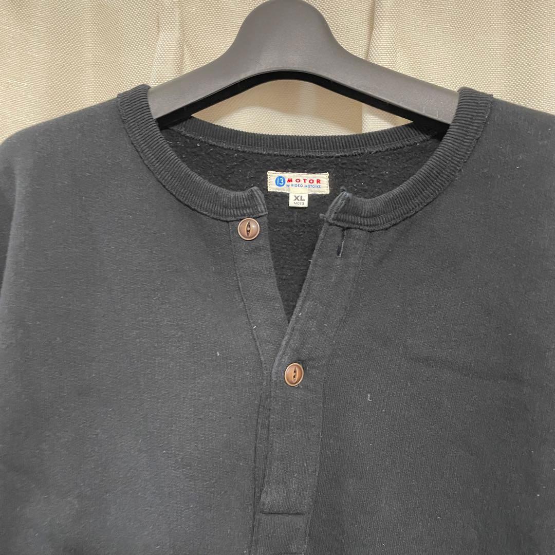 【2点セット】MOTOR モーター 本池秀夫 ヘンリーネック スウェット パンツ