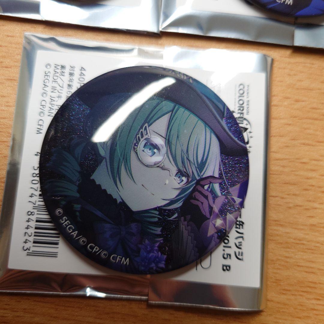 プロセカ グリッター缶バッジ 2周年 東雲彰人 初音ミク - メルカリ