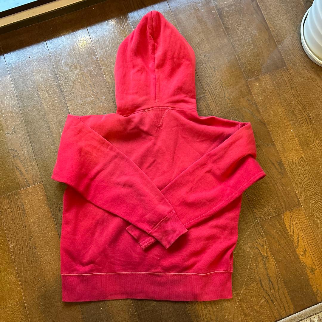 RRL 赤　フード付きパーカー