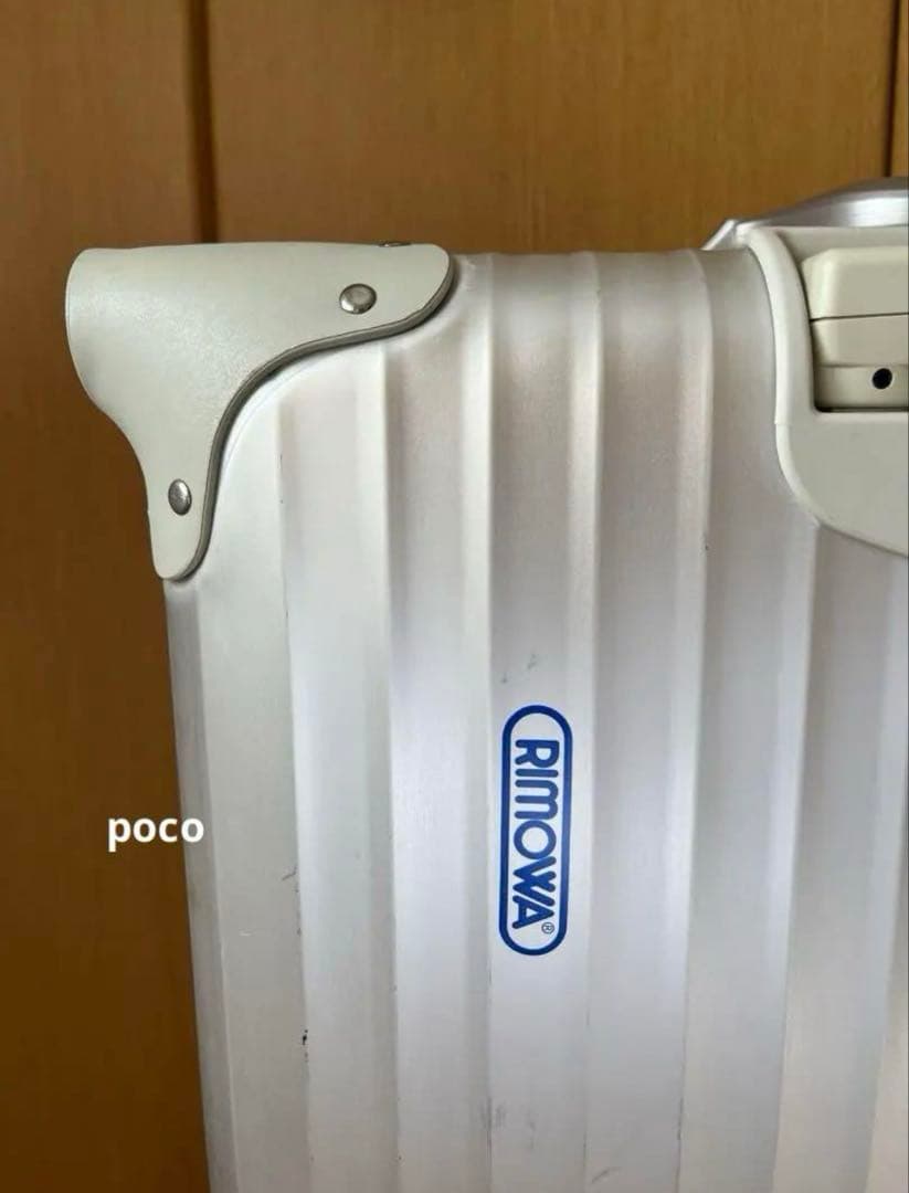 RIMOWA シルバー アルミニウム キャリーケース 82L トパーズ