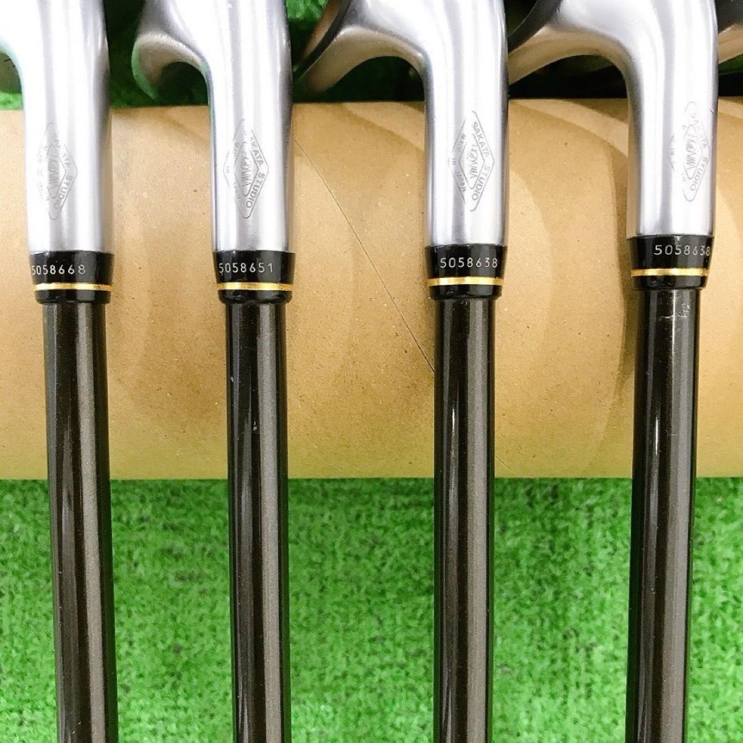 チ01★★★3星ホンマ BERES MG602 8本アイアンセット R 3S 金