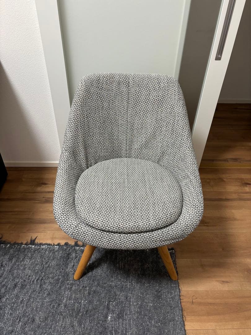 ダイニングチェア M-ROUND CHAIR | EM | COVERING