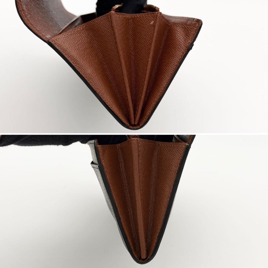 【美品】ルイヴィトン ポシェット ポルトモネ クレディ 6カード モノグラム