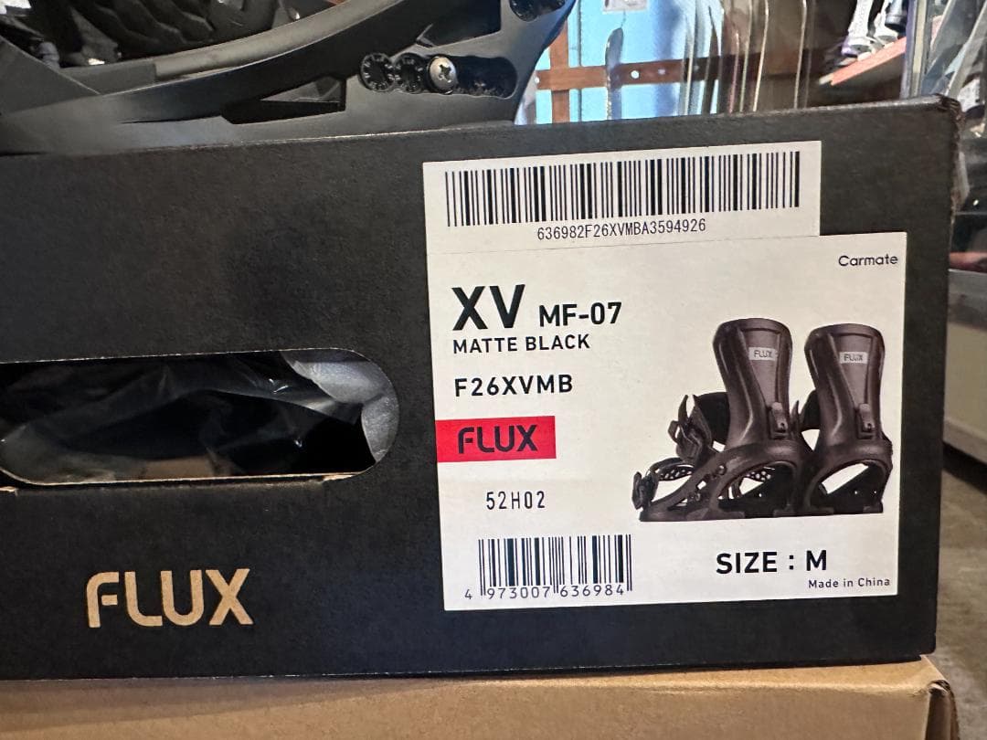 FLUX XV MF-07 BINDING 25-26 ビンディング　新品