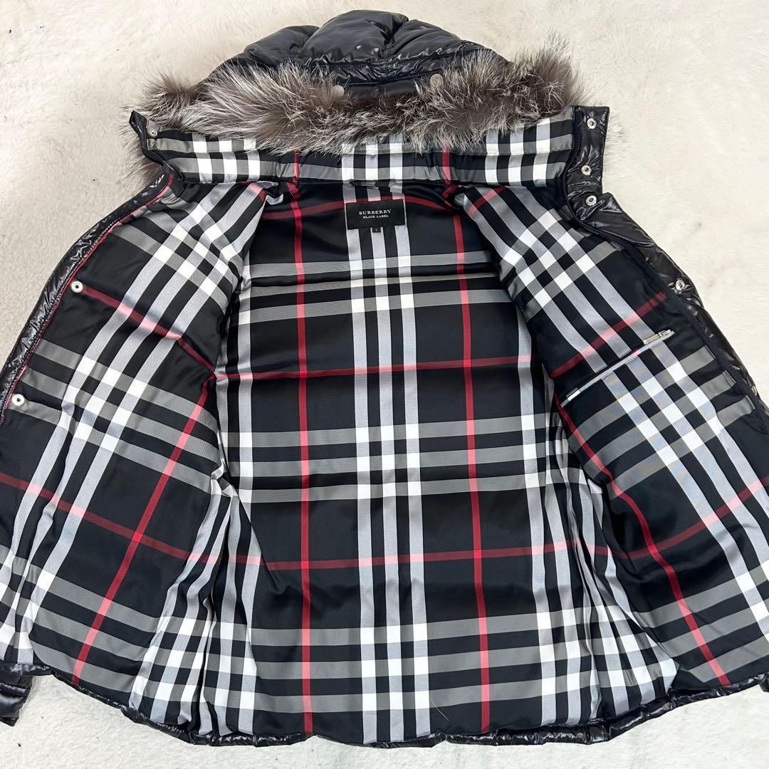 極美品❗️BURBERRY BLACK LABEL ダウンジャケット　6way 黒