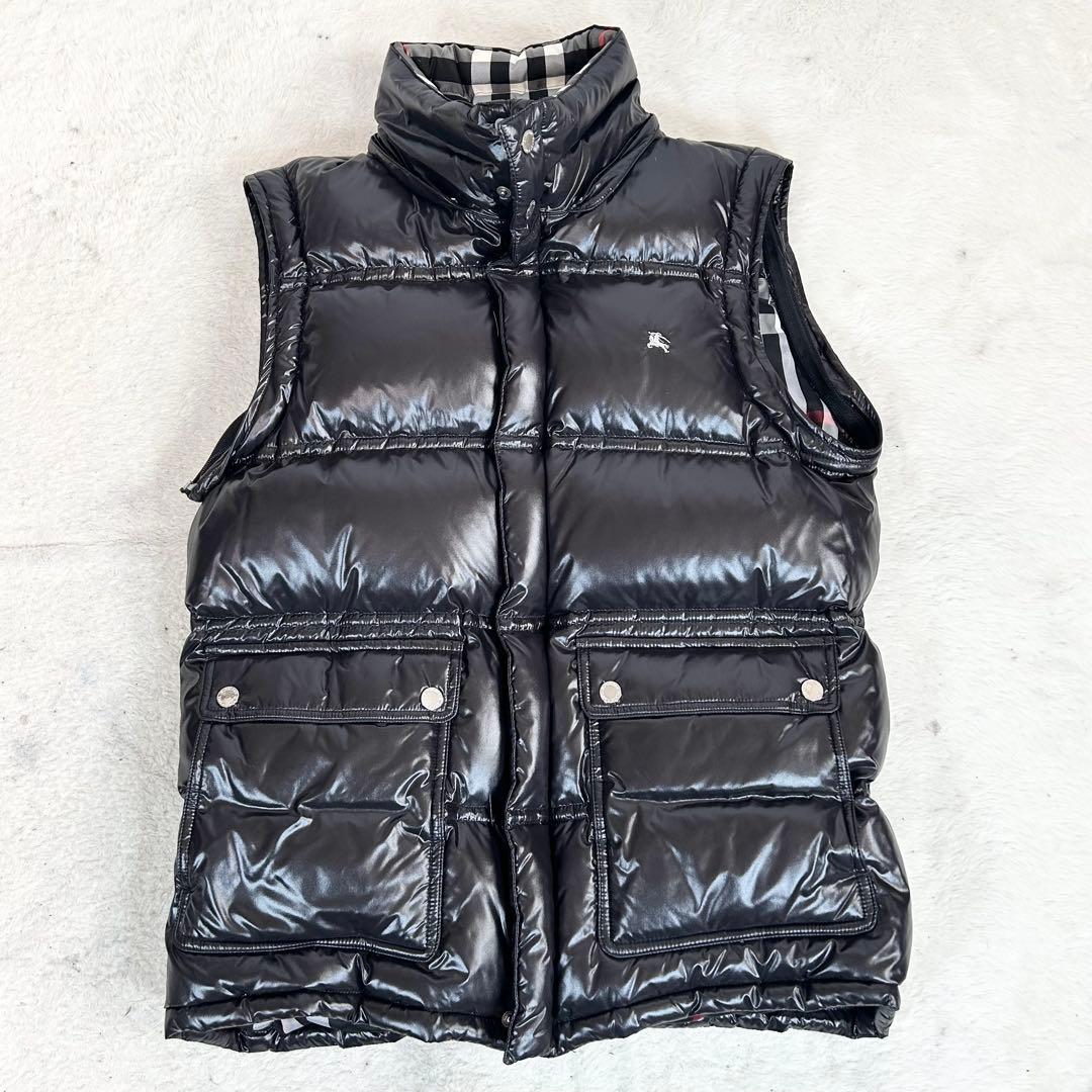 極美品❗️BURBERRY BLACK LABEL ダウンジャケット　6way 黒