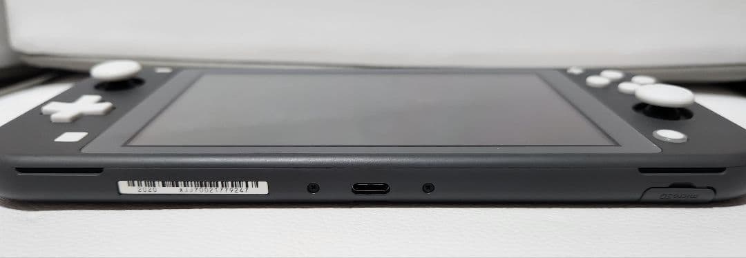 Nintendo Switch Lite 本体 グレー 充電ケーブル付き