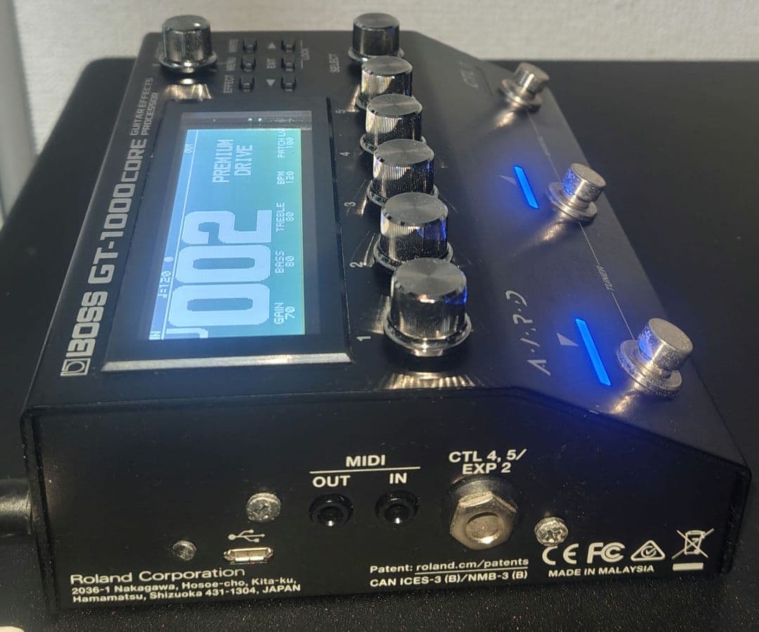 BOSS GT-1000CORE（純正ACアダプター付）