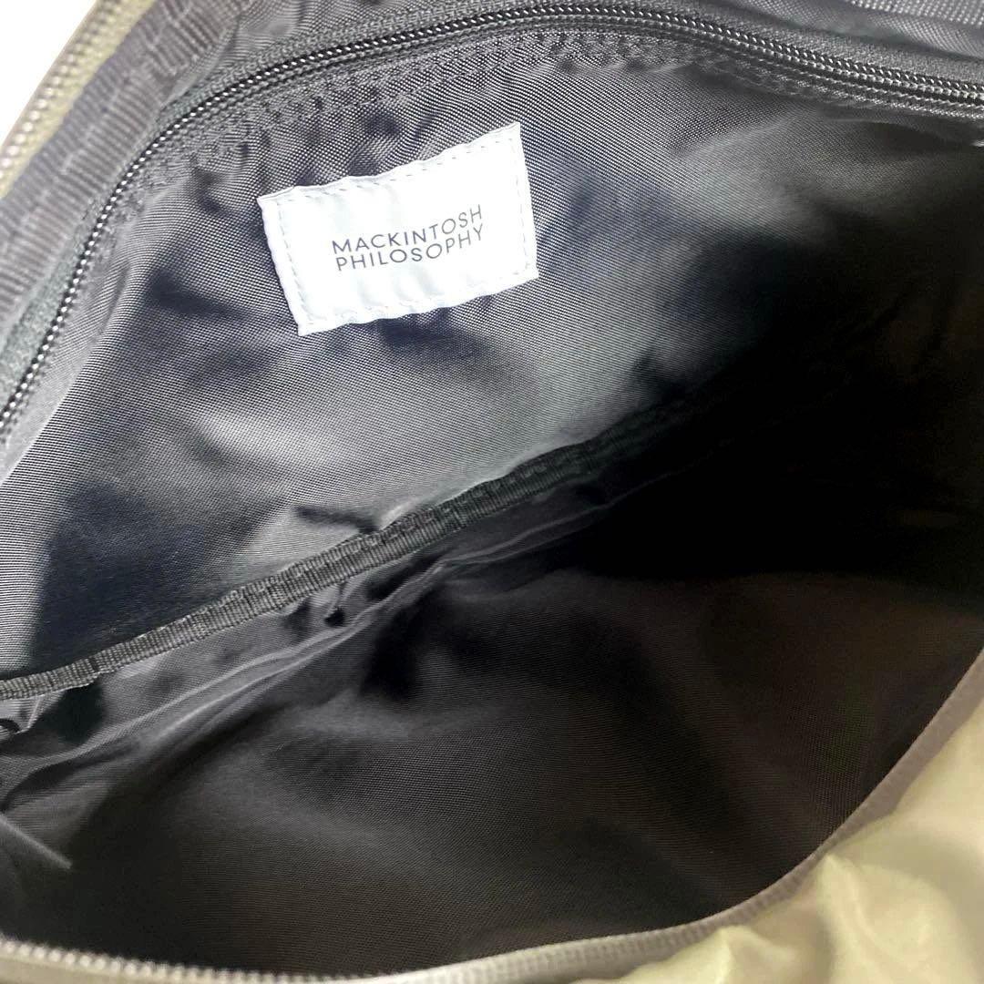 【極美品】MACKINTOSH PHILOSOPHY ハービストンボディバッグ