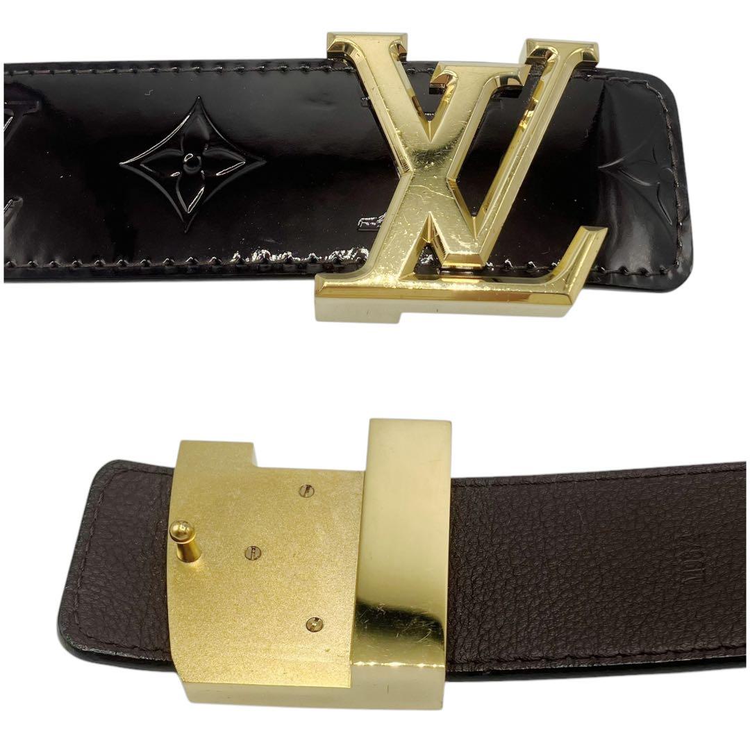 ⭐️美品⭐️ルイヴィトン ベルト サンチュール LVファセット ヴェルニ