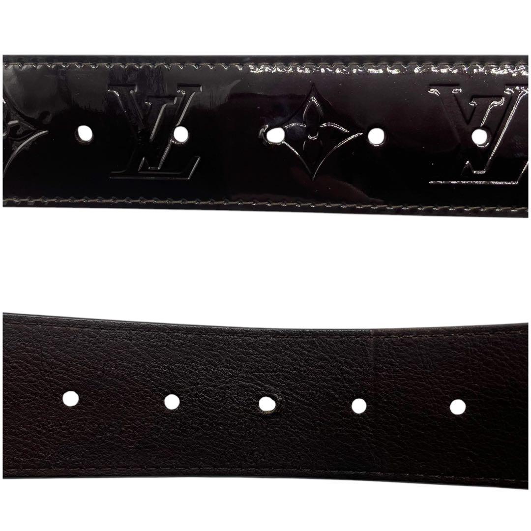 ⭐️美品⭐️ルイヴィトン ベルト サンチュール LVファセット ヴェルニ