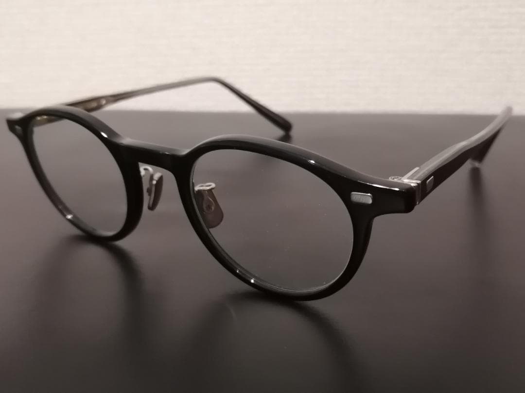 限定モデル】美品EYEVAN7285サングラス756人気色ブラック山口一郎44