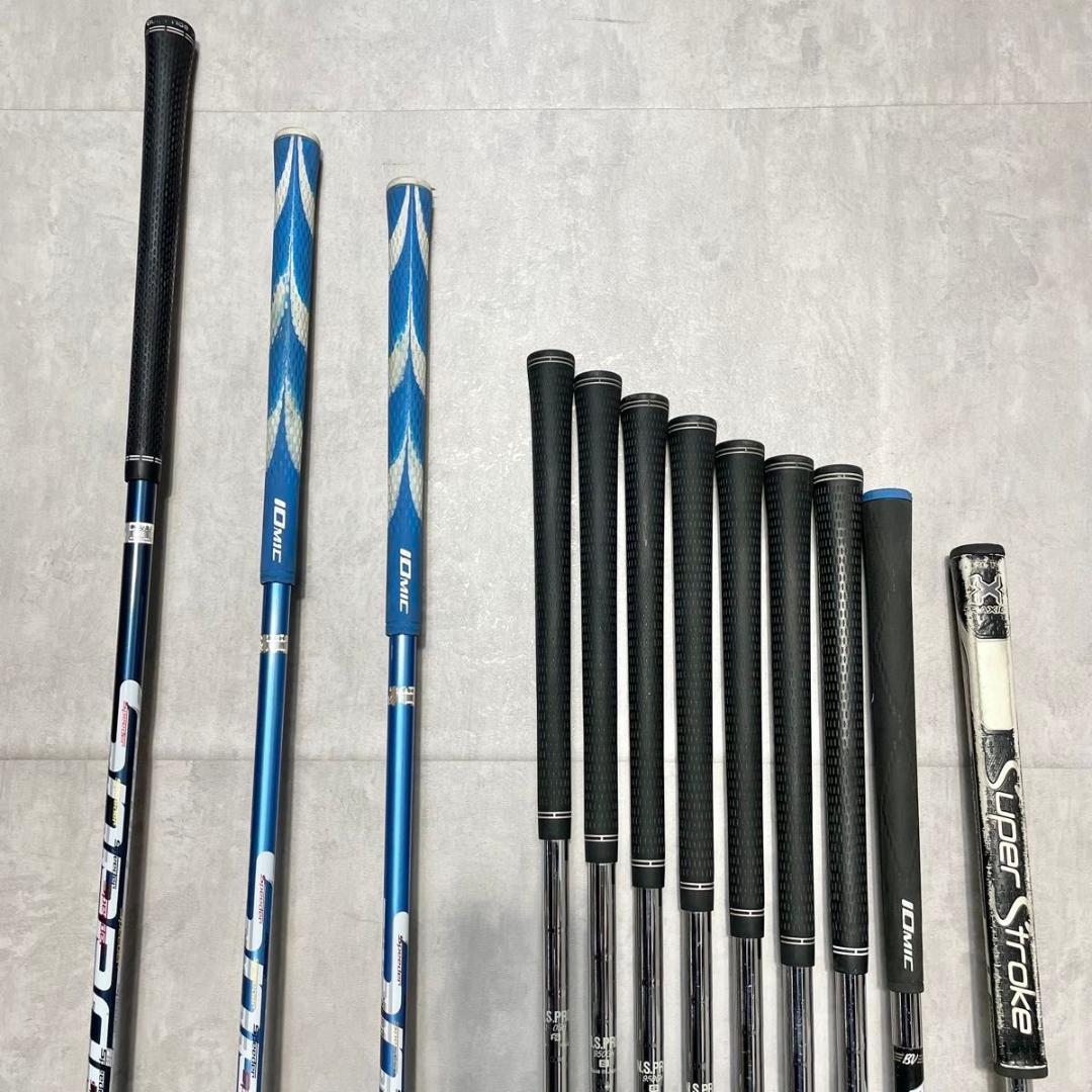 【バッグ美品】タイトリストTS2 AP2 ゴルフクラブセット S 12本 右利き