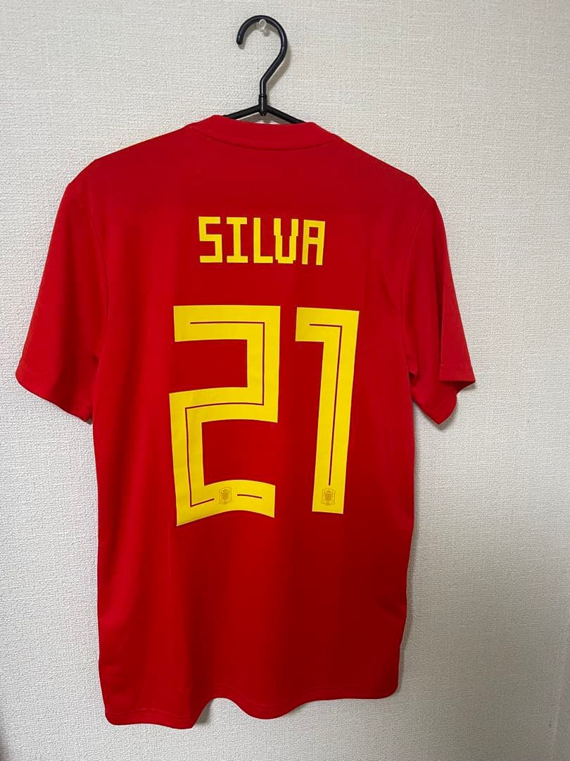 ウェア 2018 Spain  Shirt Silva