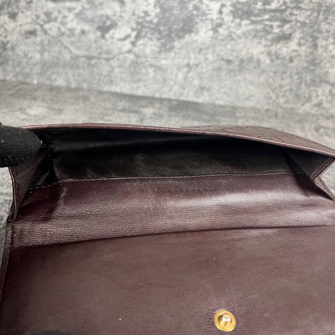 GUCCI グッチシマ ハートクレストWホック長財布