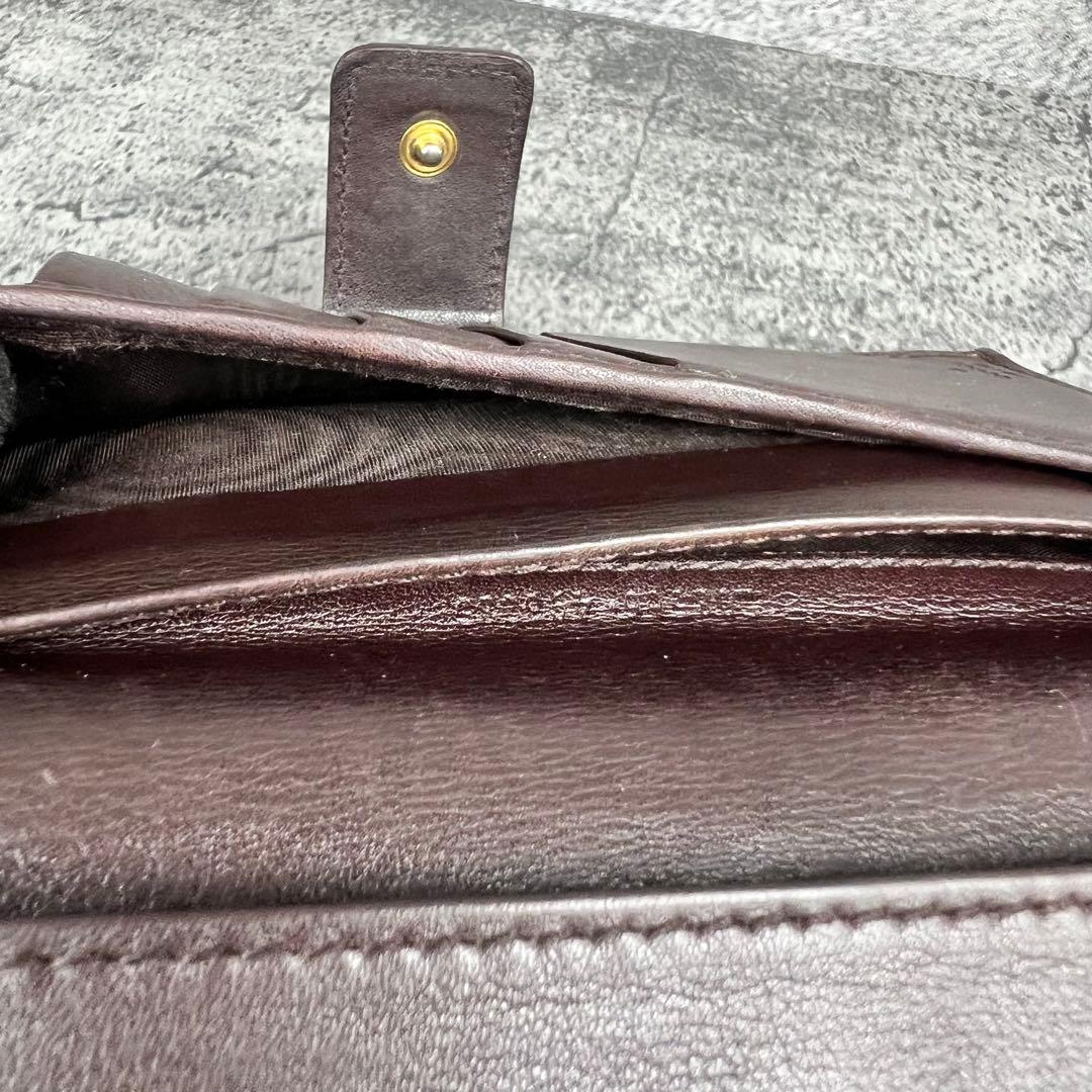 GUCCI グッチシマ ハートクレストWホック長財布
