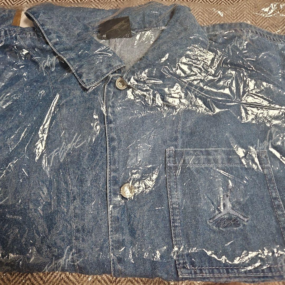 NIKE Jordan フライトデニムジャケット ロゴ刺繍