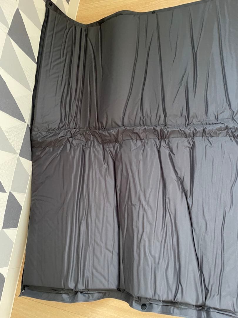 クイックキャンプ　インフレーターマット　8センチ　セミダブル　車中泊　キャンプ