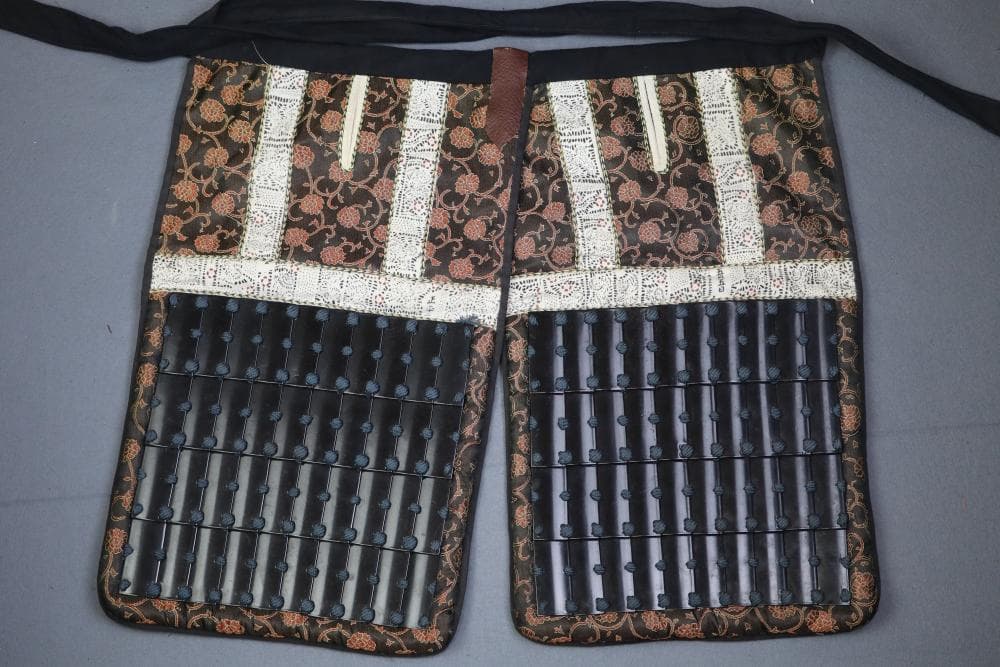 等身大　大人が着れる甲冑・鎧　鉄地