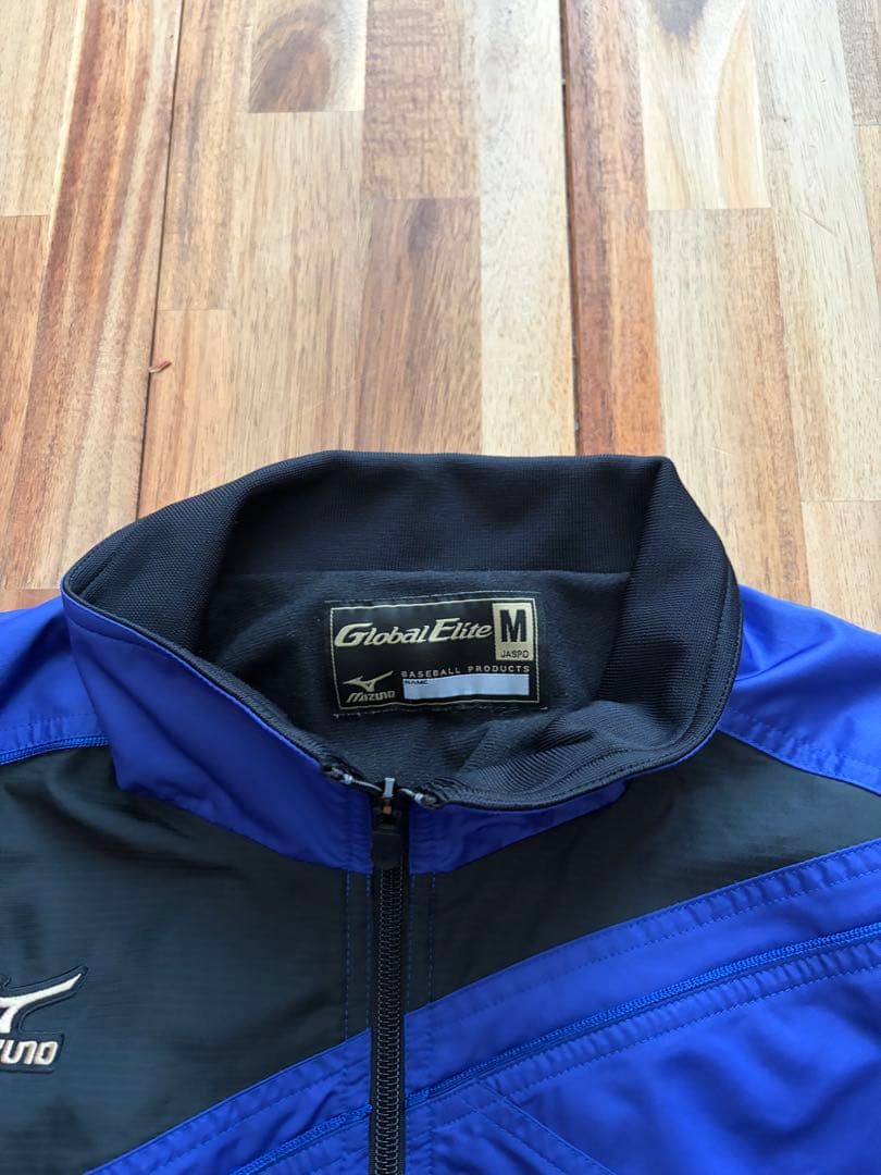 ミズノ　グローバルエリート上M下L セットアップウィンドブレーカートレーニング