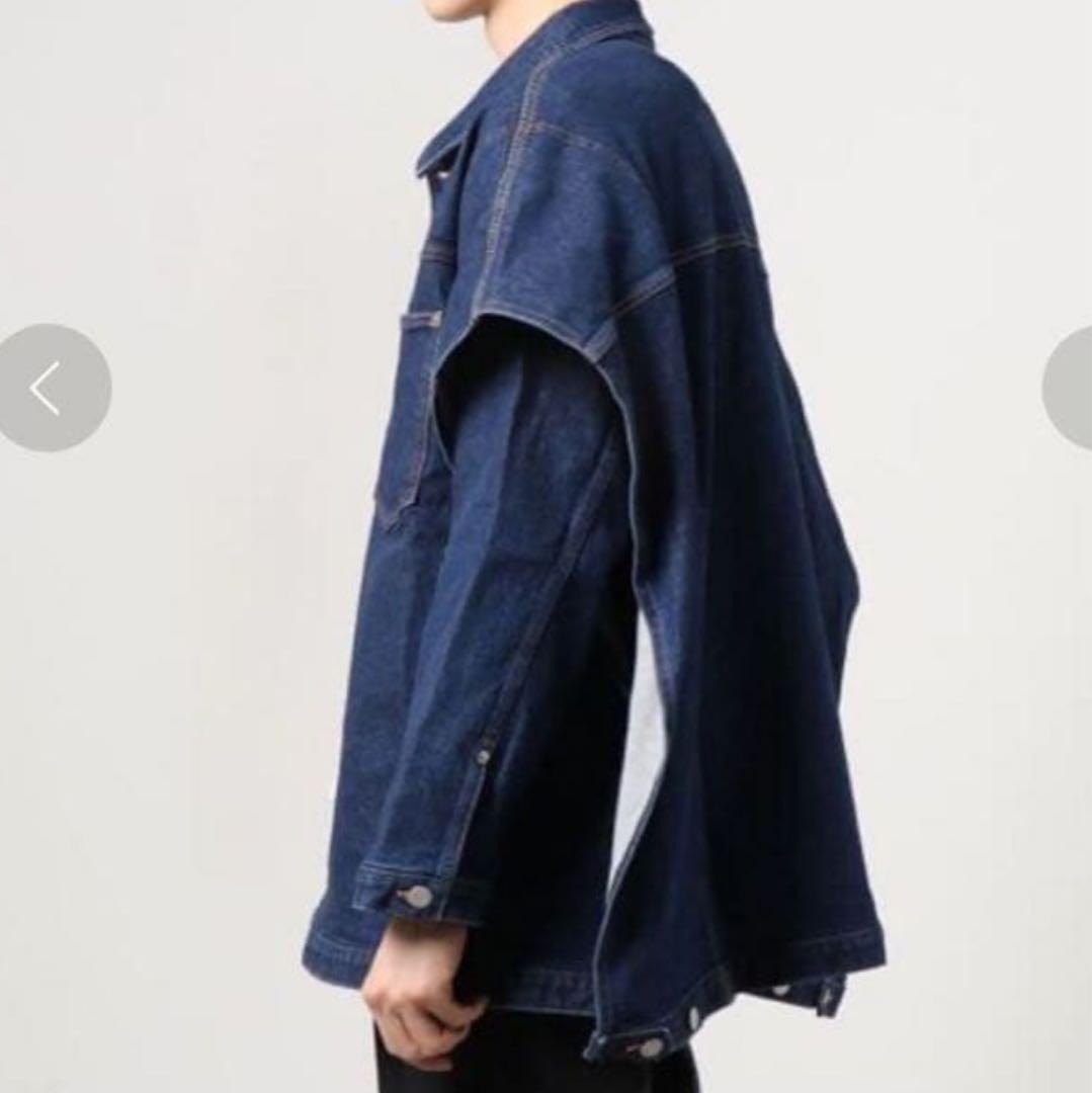 s*m様 DISCOVERED_STRETCH DENIM LAYERED BL