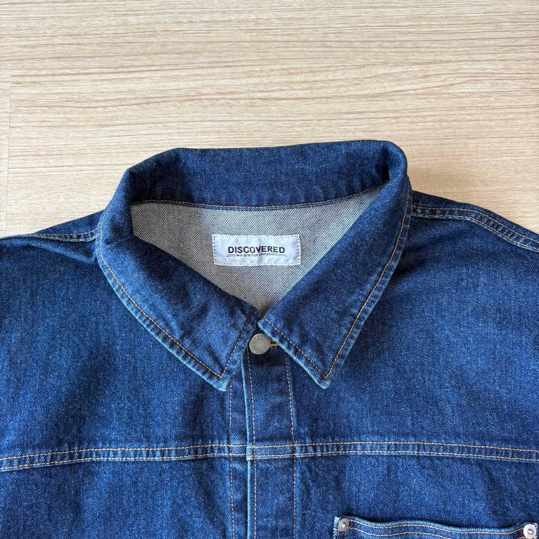 s*m様 DISCOVERED_STRETCH DENIM LAYERED BL