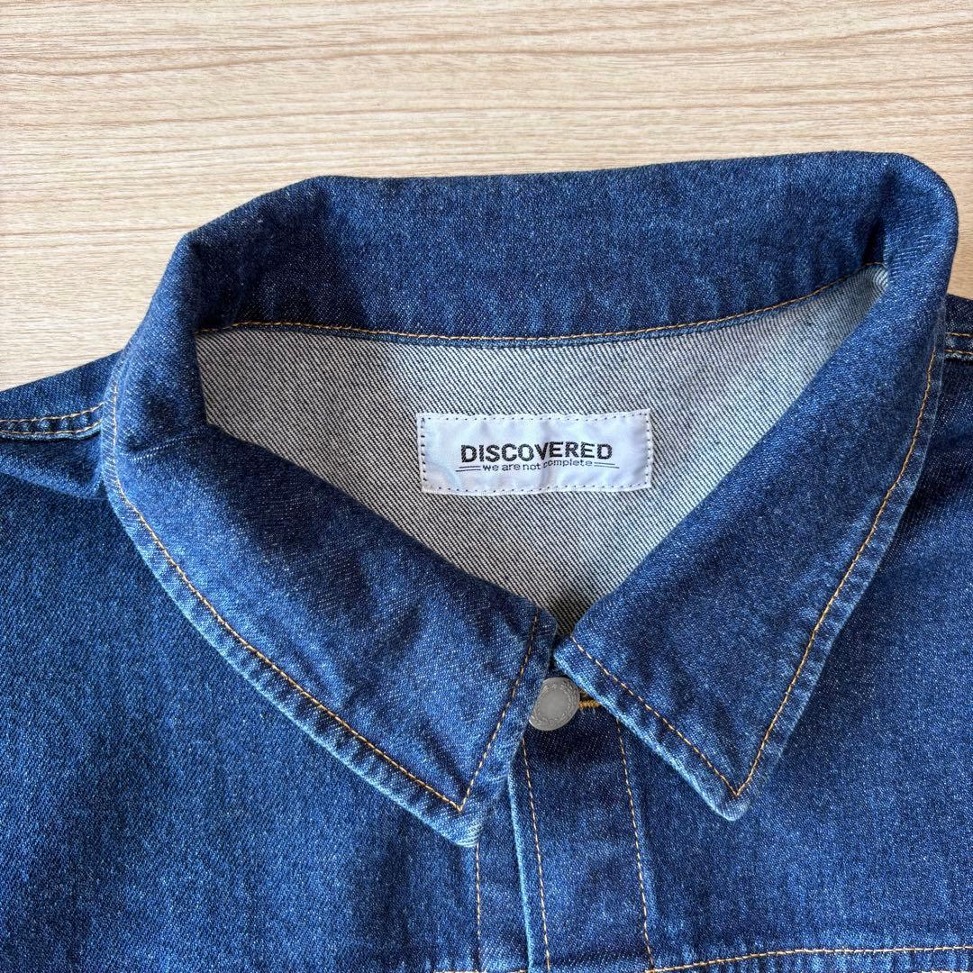 s*m様 DISCOVERED_STRETCH DENIM LAYERED BL