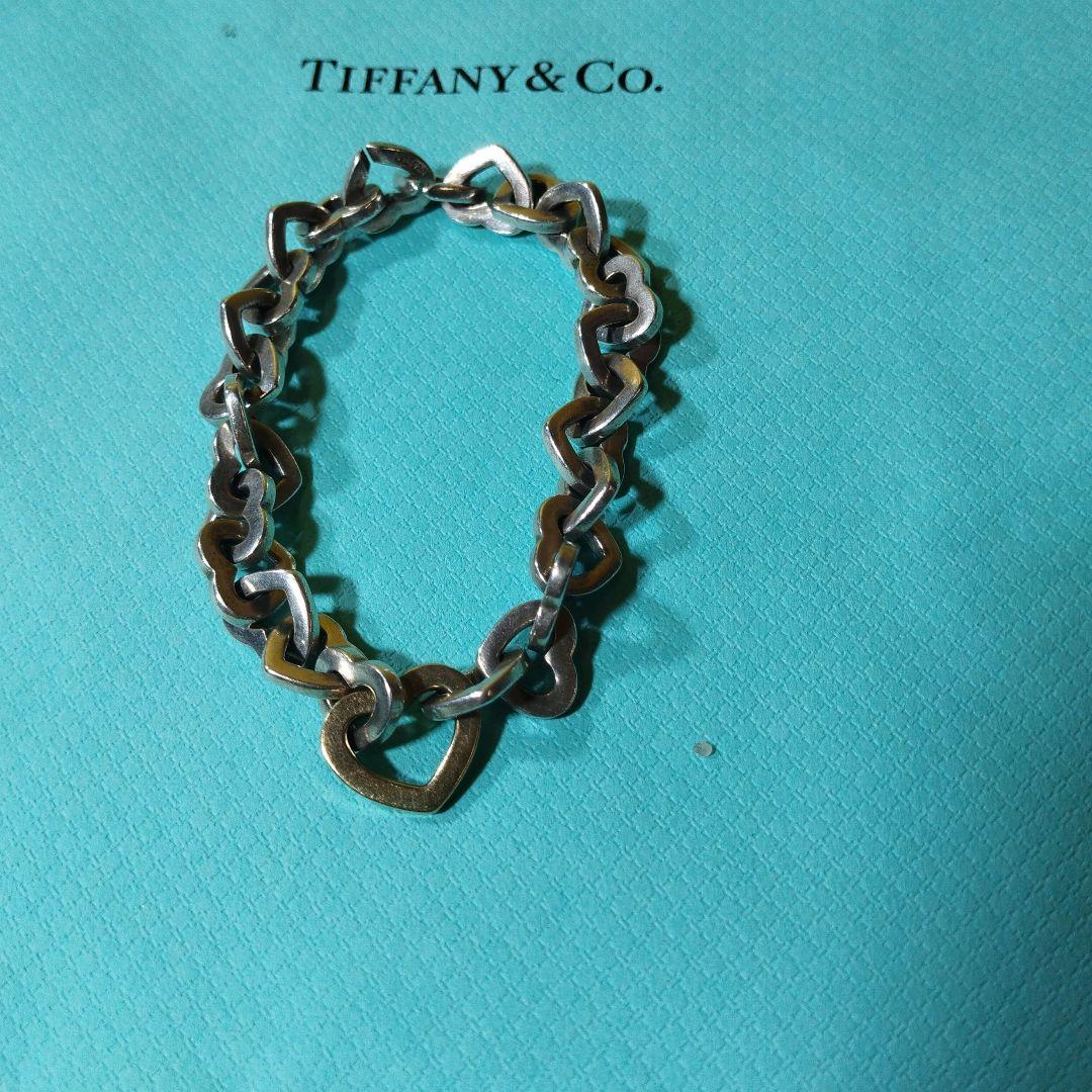 ティファニーブレスレットK18（750）＆シルバー（925）✨新春ブランド市✨
