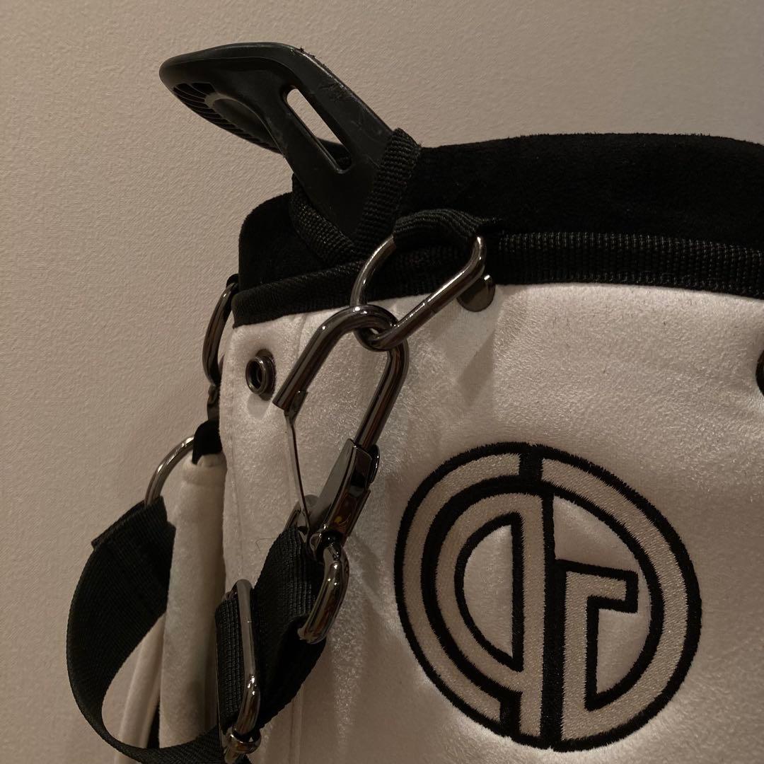 CPGゴルフ　ミニマルPU キャディーバッグ　With RC スタンド式　ブルー