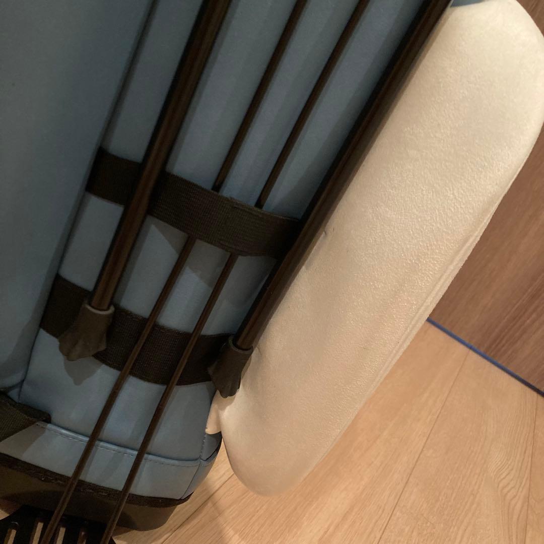 CPGゴルフ　ミニマルPU キャディーバッグ　With RC スタンド式　ブルー