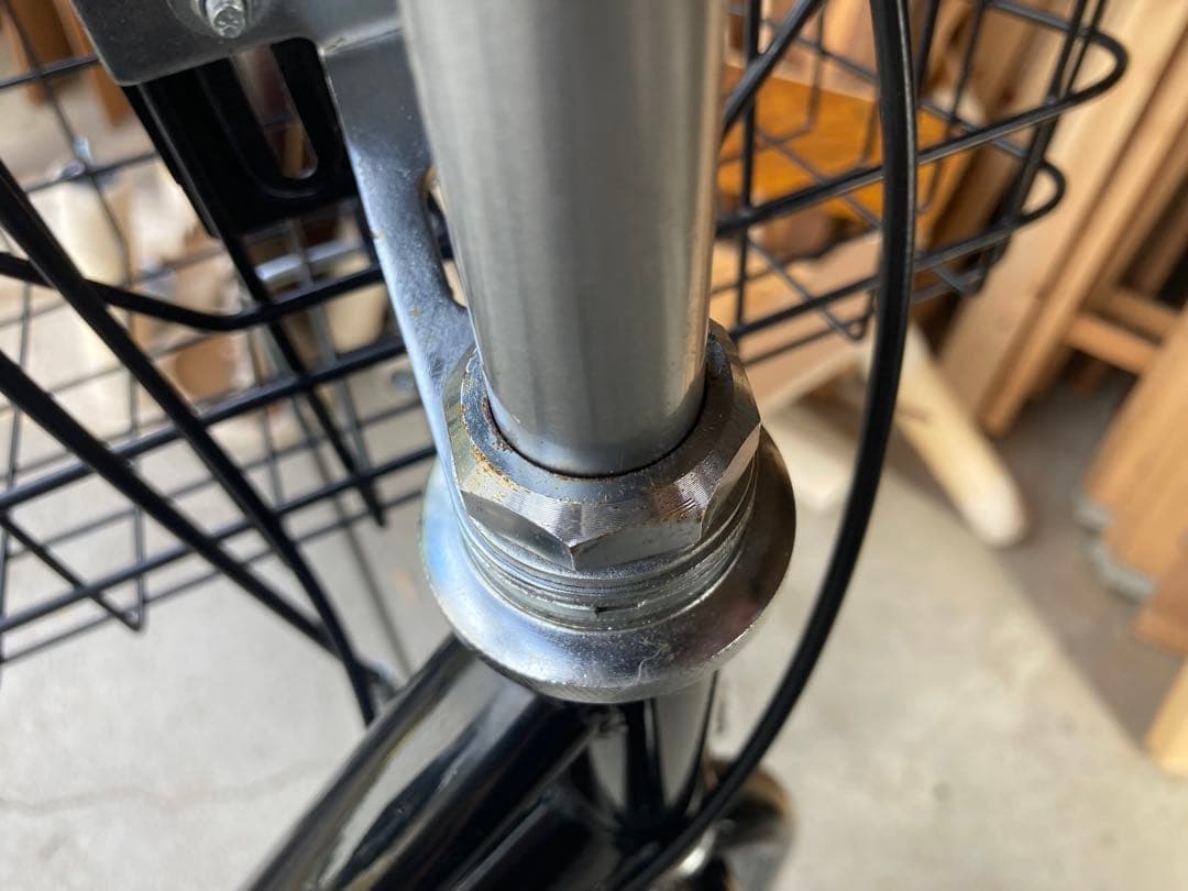 ママチャリ 自転車 シティサイクル 6速 前カゴ付き