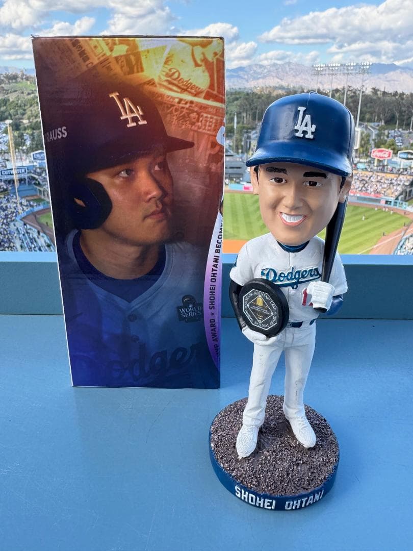 大谷翔平MVPボブルヘッド ドジャース2025