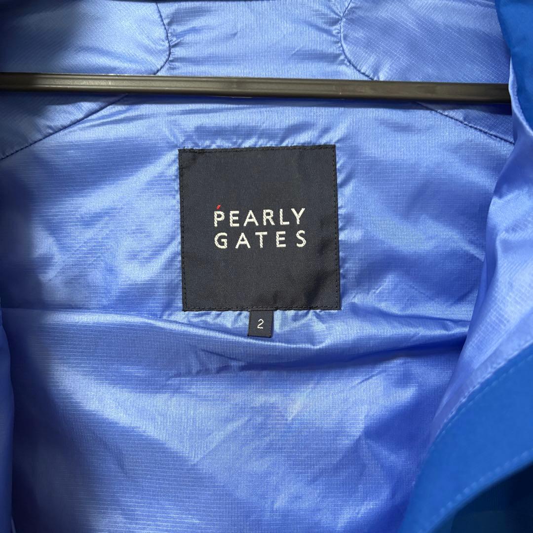 【美品】PEARLY GATES エアーダウン フルジップアップ ベスト