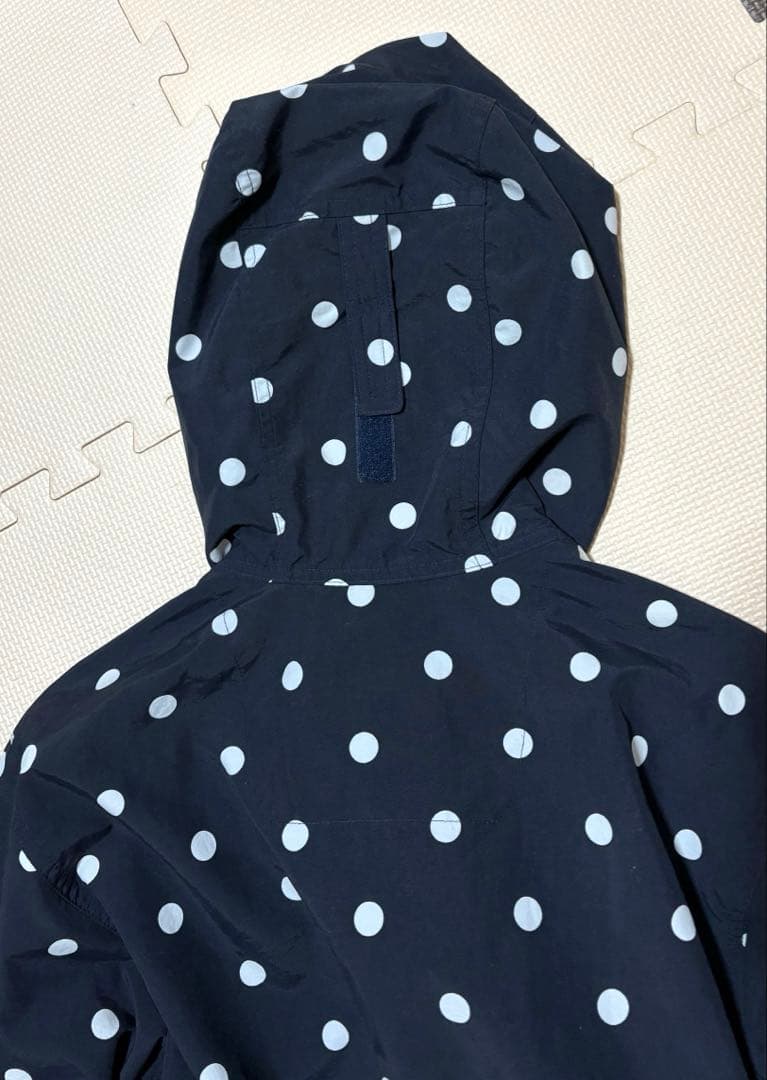 美品】Columbia コロンビア マウンテンパーカー 水玉模様 ナイロン